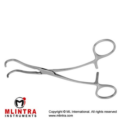 Cooley-Derra Atrauma Anastomosis Clamp Stainless Steel, 16.5 cm - 6 1/2"